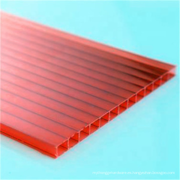 Material de construcción de plástico PC Sheet hueco para techos